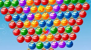 Winter Bubbles: Candle Match Puzzle Game