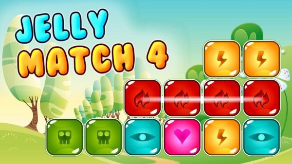 Jelly Match 4 Puzzle