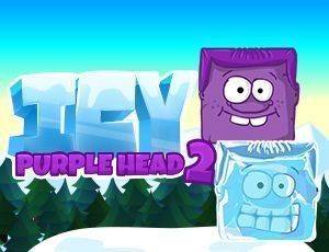 Icy Purple Head Online Puzzle Game