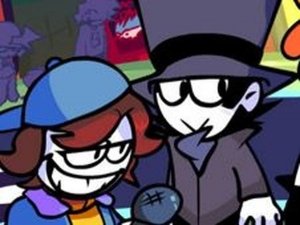FNF Candybars: Skid & Pump vs Roy Rhythm Game
