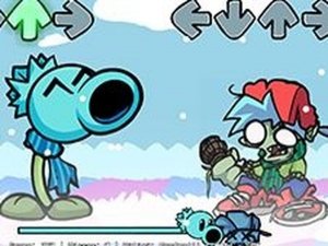 FNF Plants vs Rappers: Frostbite Online Game
