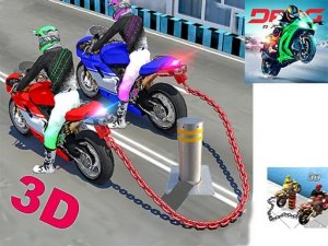 Chained Bike Racing 3D Online Game