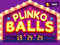Plinko Balls Drop Action