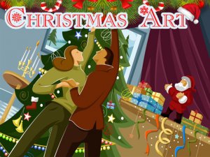 Christmas Art 2019 Slide Puzzle Game