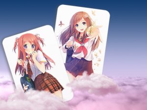 Anime Girl Card Match Online Game