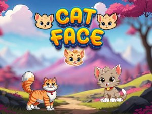Cat Face Puzzle Game