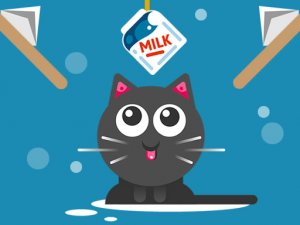 The Cat Drink Milk Online Game
