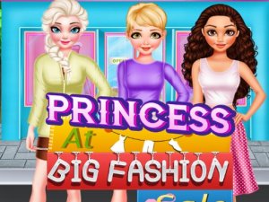 Princess Big Fashion Sale Online Game