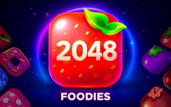 2048 Foodies: Fruit Merge Puzzle