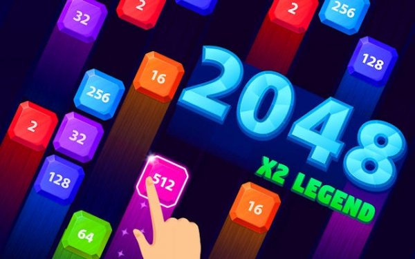 2048 X2 Legend - Number Merge Puzzle Online Game