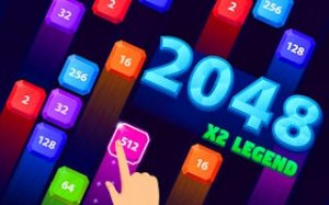 2048 X2 Number Merge Puzzle