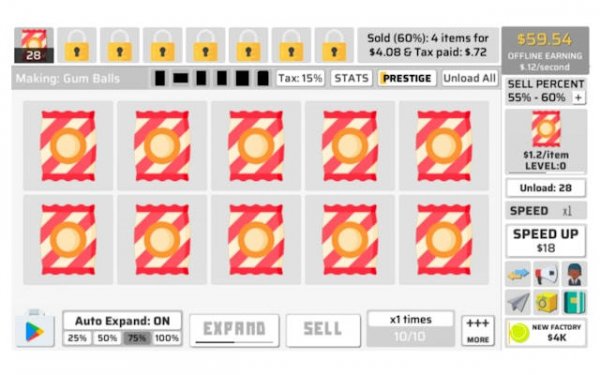 Idle Fill Factory 3: Factory Tycoon Idle Game