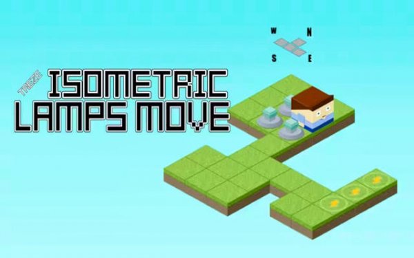 Isometric Lamps Puzzle 3D