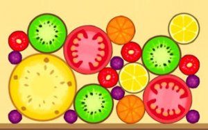 Fruit Merge Puzzle