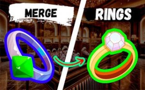 Merge Rings: Colorful Matching Puzzle