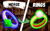 Merge Rings: Colorful Matching Puzzle Game Online - Puzzle Game