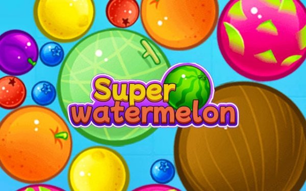 Super Watermelon Merge: Fruit Puzzle Game