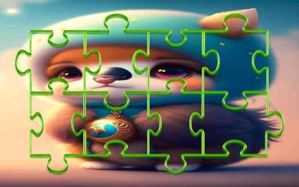 Stitch Sliding Puzzle Game
