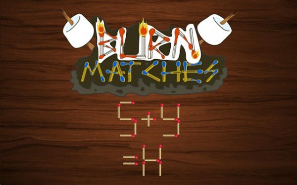 Burn Matches Puzzle Game Online - Logic Puzzle Game
