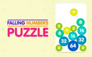Falling Numbers 2048 Merge Puzzle