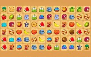 Om Nom Connect Classic: Free Online Matching Puzzle Game
