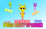 Pogo Obby Sprunki - Physics Jumping Game Online Arcade Game